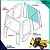 VIDRO VIGIA TRASEIRO JCB 3C 82780378 827/80378 - Imagem 1